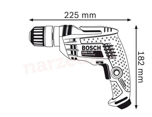 Wiertarka bez udaru Bosch GBM 6 RE