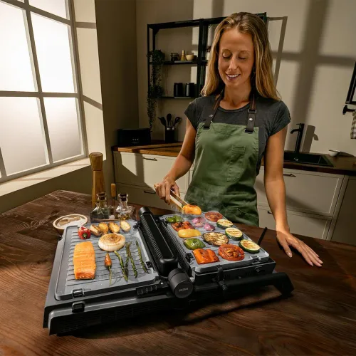 Электрогриль Cecotec Rock'nGrill 2000 Smash PerfectCook