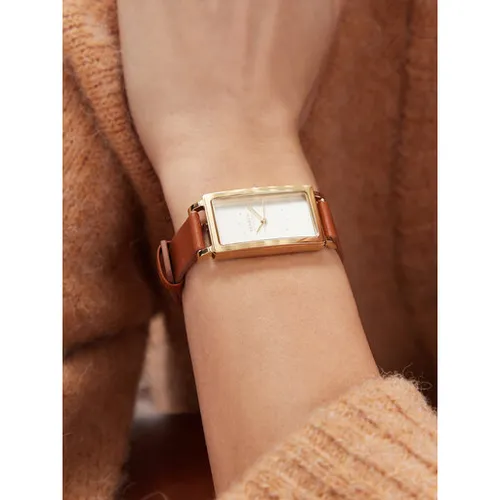 Skagen Hagen Skw3097 Gold / Brown Saati