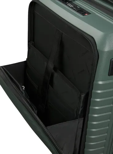Walizka kabinowa z kieszenią na laptopa Samsonite Intuo EXP Easy Access - olive green