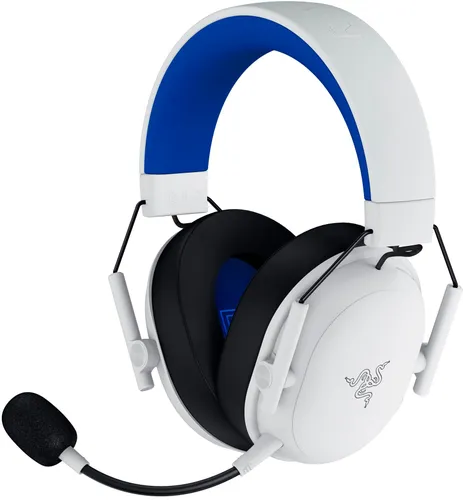 Słuchawki RAZER BlackShark V3 X HyperSpeed dla PlayStation Bezprzewodowe, Nauszne, Dźwięk przestrzenny Biały