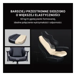 Fotel ANDA SEAT Phantom 3 L Czarny
