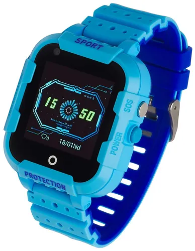 Smartwatch Garett Kids Time 4G Plus 55mm LTE синий