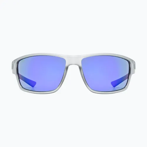 Солнцезащитные очки UVEX Sportstyle 230 дымчато-матовые/зеркально-голубые