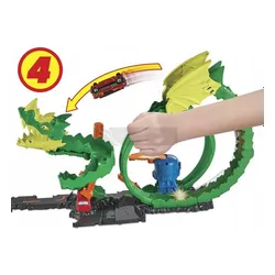 Hot Wheels zestaw Pętla smoka HDP03