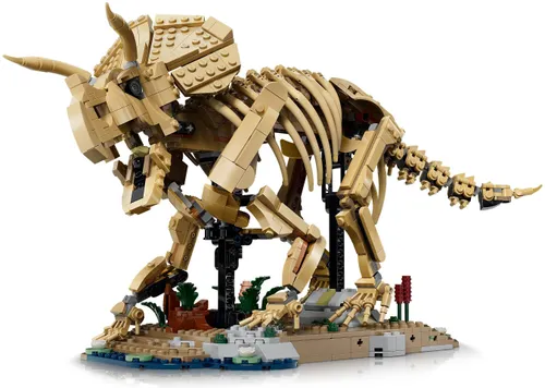 LEGO Jurassic World 77985 Szkielety dinozaurów: triceratops, zestaw klocków
