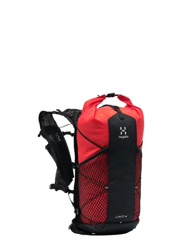 Plecak turystyczny Haglofs L.I.M ZT 14 - true black/zenith red