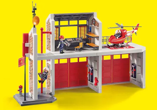 Playmobil City Action büyük itfaiye binası (9462)