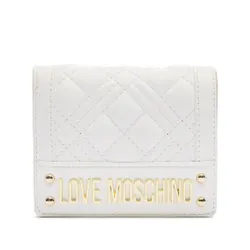 Маленький женский кошелек LOVE MOSCHINO Jc5601pp0hla0120 Offwhite