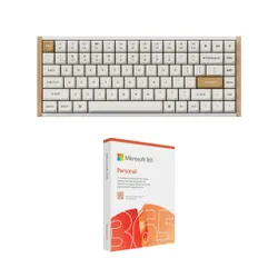 Klawiatura KEYCHRON K2 HE Wireless Magnetic Switch Special Edition Biały + Program MICROSOFT 365 Personal