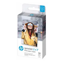 HP Sprocket Zink Paper 2x3 " - 50 adet