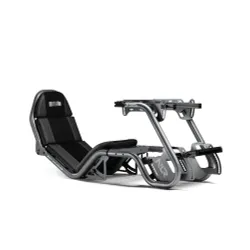 Fotel Next Level Racing NLR-R002 F-GT Pro Formula And Gt Racing Simulator Cockpit Grey Edition Wyścigowy do 150kg Skóra ECO