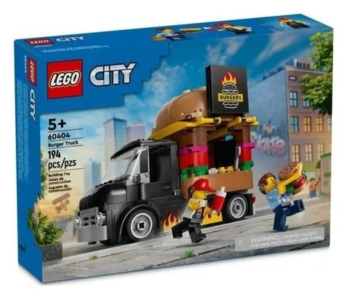 LEGO City 60404 грузовик с гамбургерами