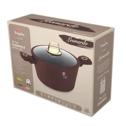 Garnek Tytanowy Z Pokrywą 30Cm Berlinger Haus Bh-8043 Leonardo