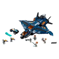 Конструктор Lego Marvel великолепный Quinjet Avengers (76126)