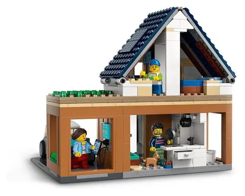 LEGO City 60398 aile evi ve elektrikli araç