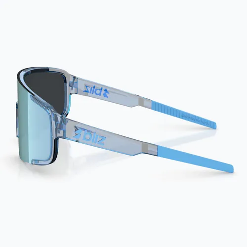 Okulary przeciwsłoneczne Bliz P003 Small transparent blue/smoke ice blue multi