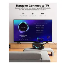 Power Audio Ikarao Break X1 100W Bluetooth Mikrofon Karaoke Czarny