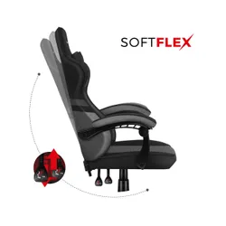 Fotel HUZARO Force 4.4 Czarno-szary
