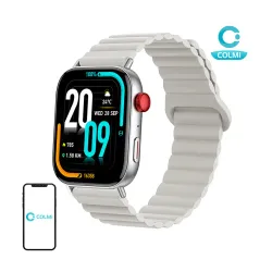 Smartwatch Colmi C8 Max Magnetyczny pasek 52mm Srebrny