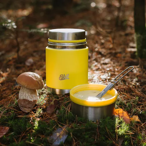 Termos na żywność Esbit Sculptor Stainless Steel Food Jug 750 ml sunshine yellow