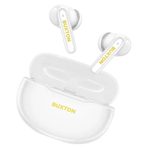 Słuchawki bezprzewodowe Buxton BTW 7200 TUYA Dokanałowe Bluetooth 5.4 Biały