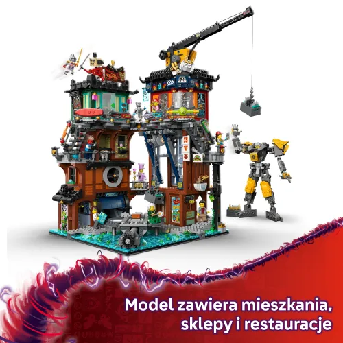 LEGO 71837 NINJAGO Warsztaty w mieście NINJAGO