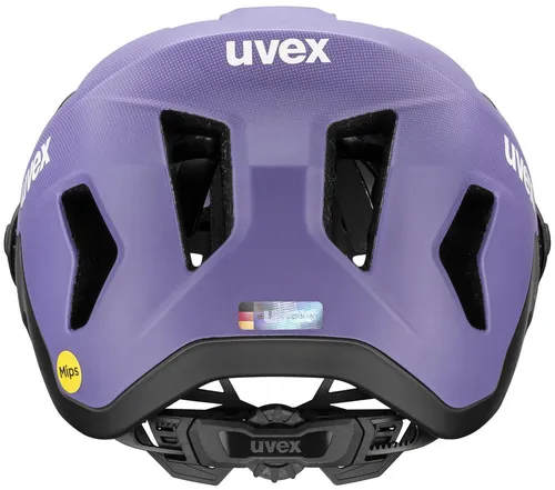 Kask rowerowy UVEX Renegade Fioletowo-czarny MTB (rozmiar 54-58) MIPS