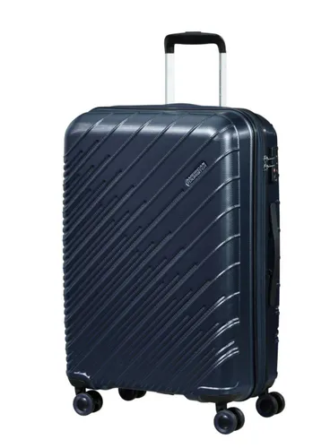 Walizka średnia poszerzana American Tourister Speedstar - atlantic blue