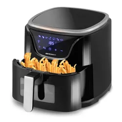 Frytkownica beztłuszczowa Air Fryer BERDSEN BD-652 5l Czarno-srebrny