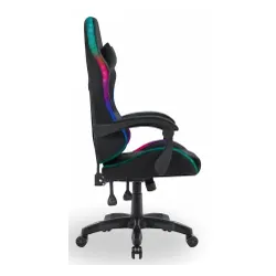 Fotel gamingowy HELL'S CHAIR HC-1000 LED Kids Czarny