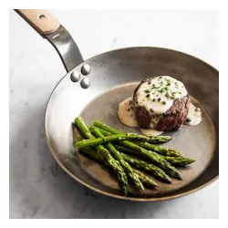 DE BUYER Mineral B Bois 20 cm - patelnia ze stali węglowej