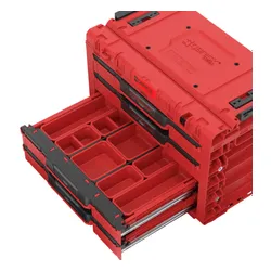 Skrzynka narzędziowa QBRICK System Prime Drawer 4 Toolbox Expert Red Ultra HD Custom