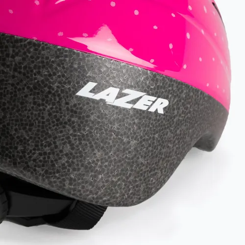 Kask rowerowy dziecięcy Lazer BOB+ pink dots