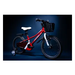 Rower dziecięcy GERMINA BMX 16 cali dla chłopca Czerwony