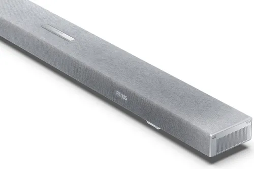 Soundbar SHARP HT-SBW55121 Srebrny 5.1.2-kanałowy, Bezprzewodowy Subwoofer, HDMI eARC, Dolby Atmos, 4K, BT