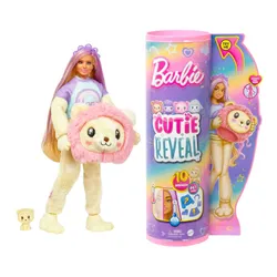 Lalka Barbie Cutie Reveal Lew Słodkie stylizacje HKR06