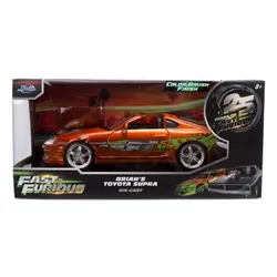 Samochód JADA TOYS Szybcy i wściekli Toyota Supra 1995 Edycja Jubileuszowa 9337703314R20
