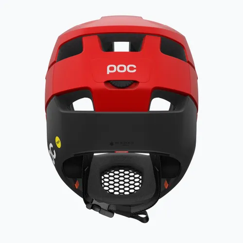 Kask rowerowy POC Otocon Race MIPS prismane red matt/uranium black matt