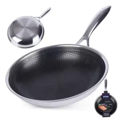 Patelnia stalowa COOKCELL 24 cm