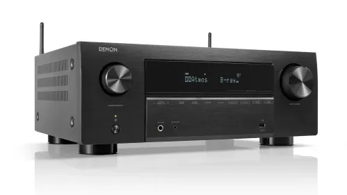 Amplituner Denon AVR-X2800H DAB 7.2-kanałowy Dolby Atmos DTS X Wi-Fi Bluetooth AirPlay Czarny