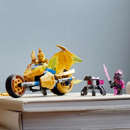 LEGO 71768 NINJAGO Złoty smoczy motocykl Jaya