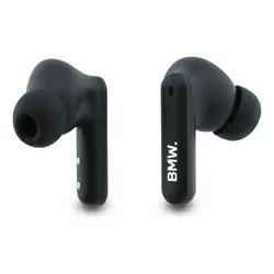 Słuchawki dokanałowe BMW Leather Metal Logo ANC Taupe
