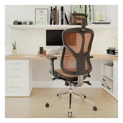 Fotel DIABLO CHAIRS V-Basic Czarno-pomarańczowy