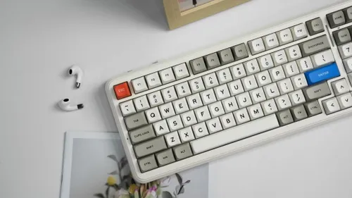Klawiatura MCHOSE MC-K99V2-11 Retro Biały