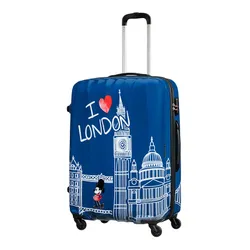 Walizka duża American Tourister Disney Legends - Take Me Away Micky London