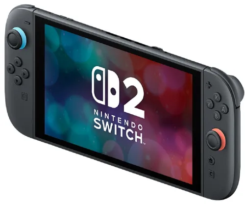 Konsola NINTENDO Switch 2 V2 z wymienną baterią Czarny