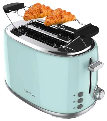 Toster Cecotec Toast&Taste 1000 Retro Double Blue