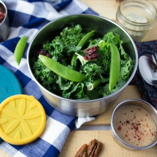 Okrągły pojemnik / śniadaniówka ECOlunchbox Seal Cup XL™ 769 ml - dark teal