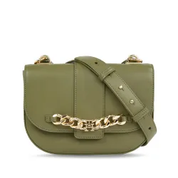 Tommy Hilfiger lea Luxe Crossover AW0AW15604 punerea verde MS2 sac
